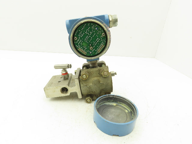 Rosemount M-618SCT316SS 1151GP5E22B1 Pressure Transmitter 45VDC & Valve