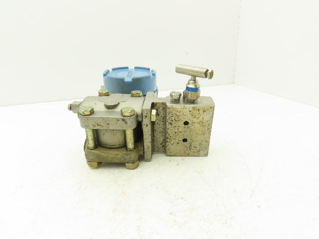 Rosemount M-618SCT316SS 1151GP5E22B1 Pressure Transmitter 45VDC & Valve