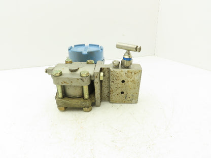 Rosemount M-618SCT316SS 1151GP5E22B1 Pressure Transmitter 45VDC & Valve