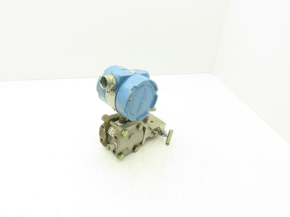 Rosemount M-618SCT316SS 1151GP5E22B1 Pressure Transmitter 45VDC & Valve