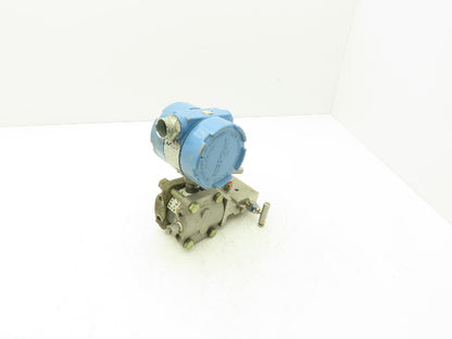 Rosemount M-618SCT316SS 1151GP5E22B1 Pressure Transmitter 45VDC & Valve
