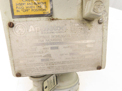 Appleton DBR Receptacle Enclosure For Circuit Breaker Hazardous Location