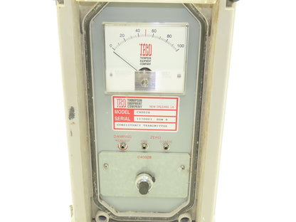 TECO C4002B Consistency Transmitter Enclosure 12x7x6" Control Box