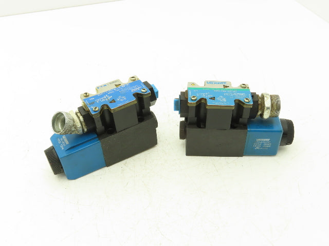 Vickers DG4V-3S-7A-M-FW-B5-60 Hydraulic Directional Solenoid Valve 120V Lot of 2