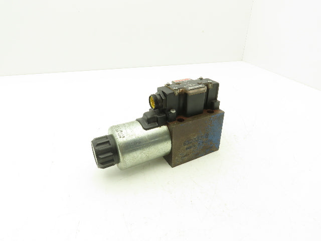 Rexroth 4WE10D40/CG24N9DK23L Hydraulic Directional Control Solenoid Valve 24VDC