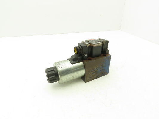 Rexroth 4WE10D40/CG24N9DK23L Hydraulic Directional Control Solenoid Valve 24VDC