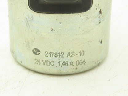 Rexroth 217812 AS-10 Directional Solenoid Valve Coil 24VDC 4WE10
