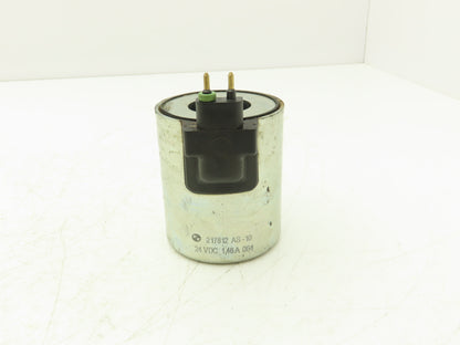 Rexroth 217812 AS-10 Directional Solenoid Valve Coil 24VDC 4WE10