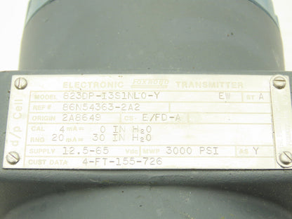 Foxboro 823DP-I3S1NL0-Y Electronic Pressure Transmitter 12.5-65VDC 3000PSI