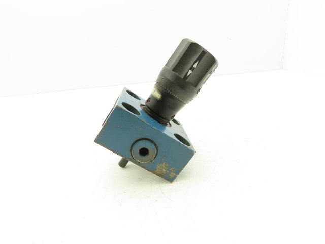 Rexroth LFA 25 H4-62/F/12 Hydraulic Cartridge Valve Control Cover Manual Adjust