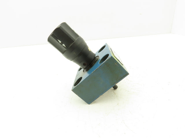 Rexroth LFA 25 H4-62/F/12 Hydraulic Cartridge Valve Control Cover Manual Adjust