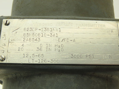 Foxboro 823DP-I3S1NM1 Electronic Pressure Transmitter 12.5-65VDC 3000PSI