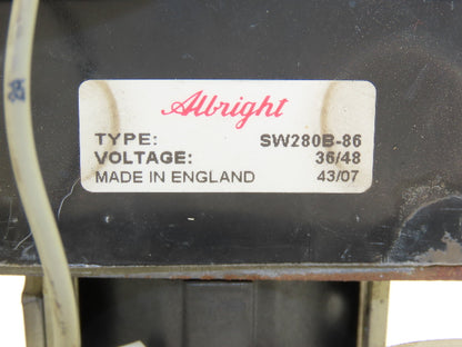 Albright SW280B-86 SW80-398 CP430-1 Forklift Contactor Fuse Electronics Assembly