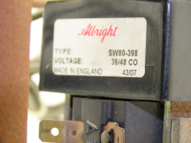 Albright SW280B-86 SW80-398 CP430-1 Forklift Contactor Fuse Electronics Assembly