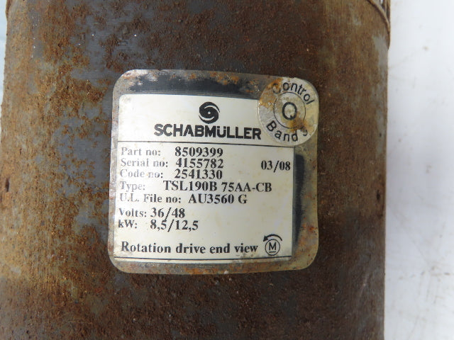 Schabmüller 8509399 Hyster Forklift E60Z-33 Hydraulic Motor Pump 36/48V