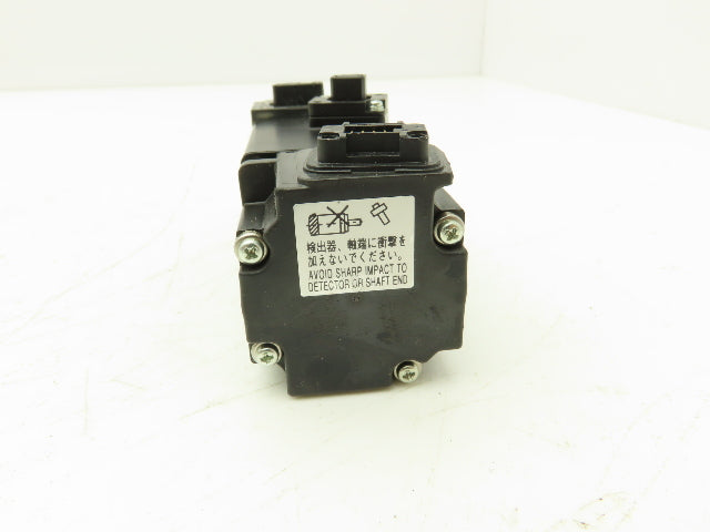 Mitsubishi HF-KP13B AC Servo Motor w/Brake 106V 3PH 100W 3000 RPM
