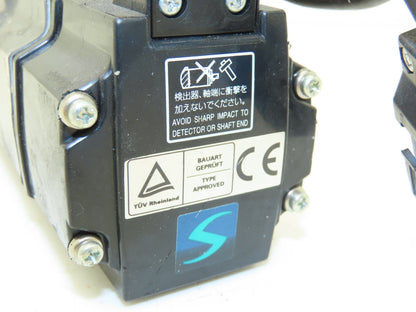 Mitsubishi HC-KFS410 AC Servo Motor 104V 3PH 400W 10000 RPM