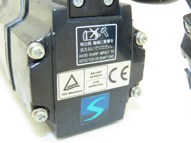 Mitsubishi HC-KFS410 AC Servo Motor 104V 3PH 400W 10000 RPM