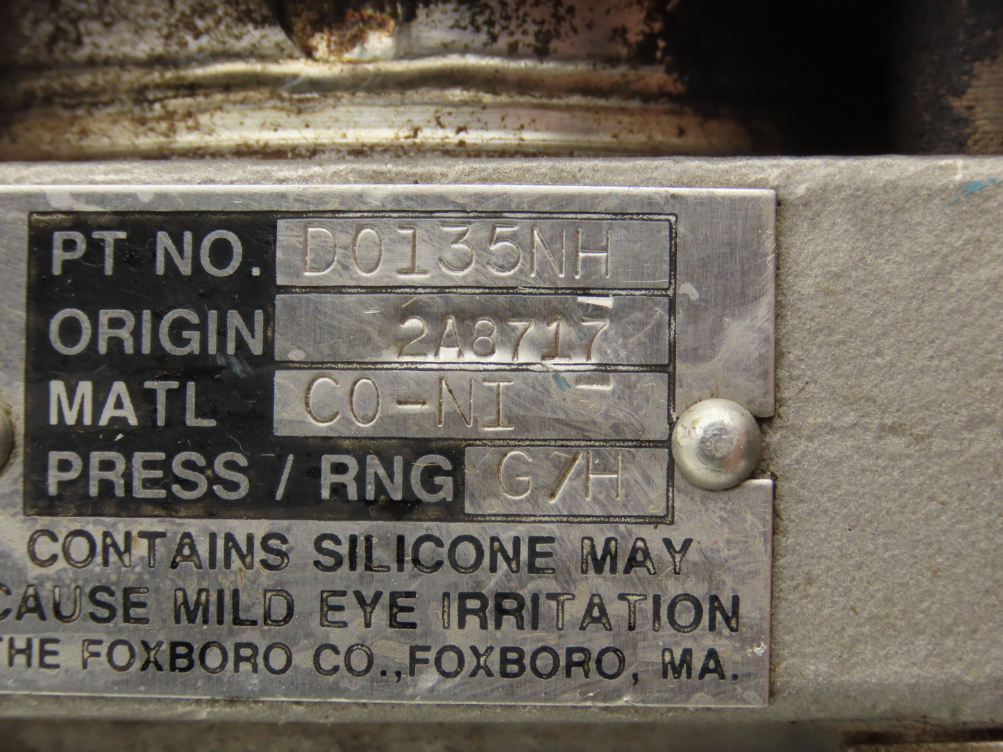 Foxboro 821GM-IS1NH2 EW Electronic Pressure Transmitter 12.5-65VDC 600PSI