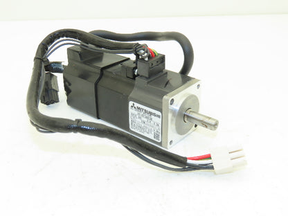 Mitsubishi HC-KFS053B AC Servo Motor w/ Brake 51V 3PH 50W 3000 RPM
