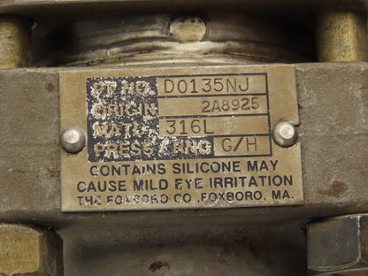 Foxboro 821GM-IS1SH2-M Electronic Pressure Transmitter 12.5-65VDC 600PSI