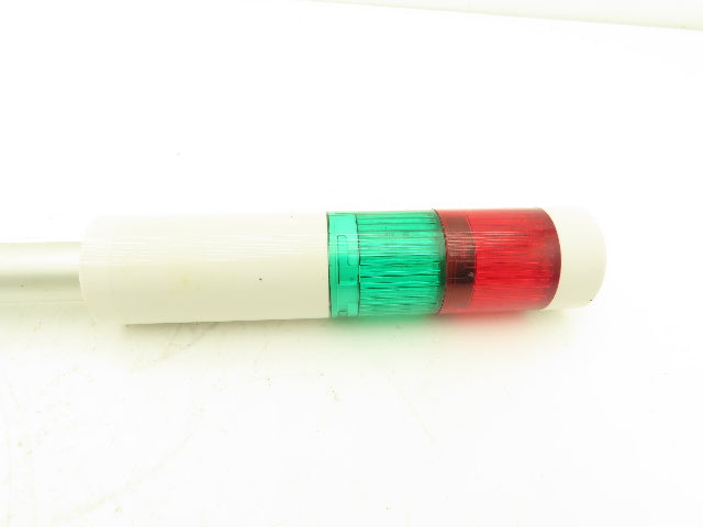 PatLite LR4-02LJN Signal Lamp Light Stack Tower Red Green 24VDC