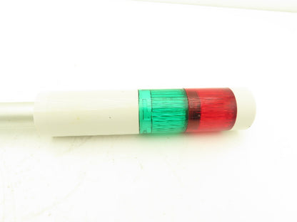 PatLite LR4-02LJN Signal Lamp Light Stack Tower Red Green 24VDC