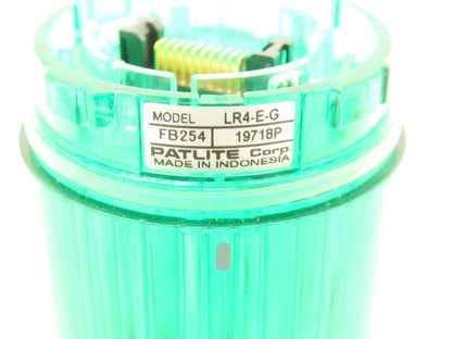 PatLite LR4-02LJN Signal Lamp Light Stack Tower Red Green 24VDC