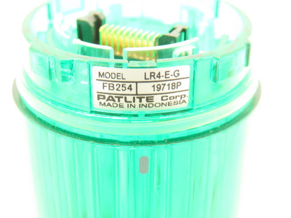 PatLite LR4-02LJN Signal Lamp Light Stack Tower Red Green 24VDC