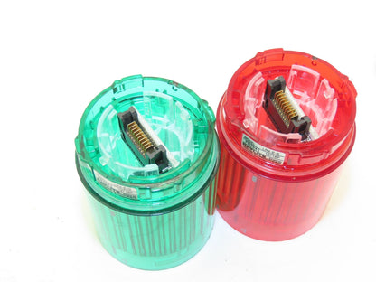 PatLite LR4-02LJN Signal Lamp Light Stack Tower Red Green 24VDC