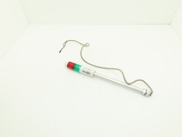 PatLite LR4-02LJN Signal Lamp Light Stack Tower Red Green 24VDC
