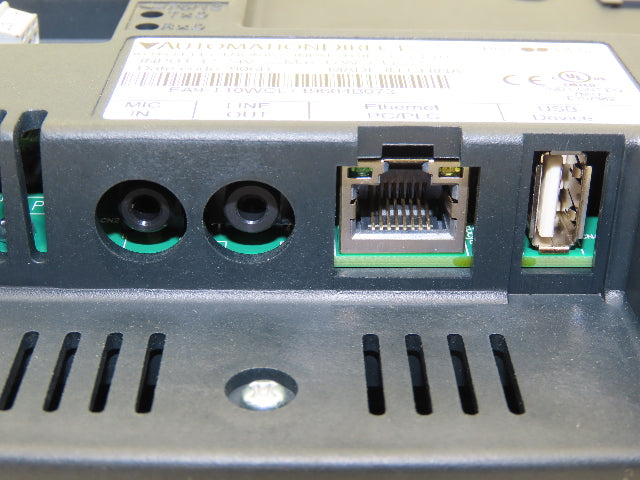 Automation Direct EA9-T10WCL Touch Screen HMI Control Panel Display 12-24vDC