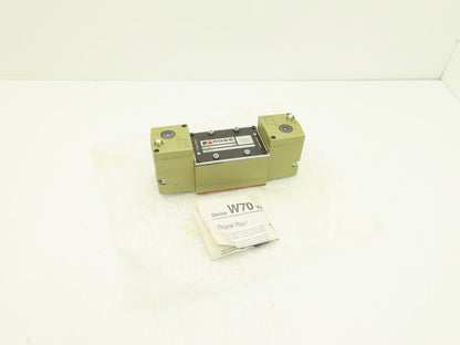 Ross Controls W7077C4332 Pneumatic Dual Solenoid Air Valve 14.5-145psi 110-120v