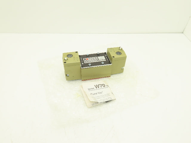 Ross Controls W7077C4332 Pneumatic Dual Solenoid Air Valve 14.5-145psi 110-120v