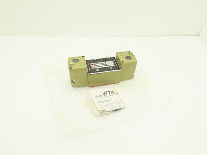 Ross Controls W7077C4332 Pneumatic Dual Solenoid Air Valve 14.5-145psi 110-120v