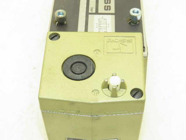 Ross Controls W7077C4332 Pneumatic Dual Solenoid Air Valve 14.5-145psi 110-120v