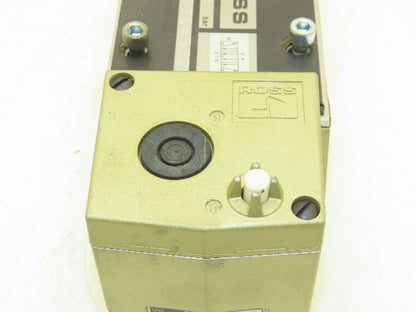 Ross Controls W7077C4332 Pneumatic Dual Solenoid Air Valve 14.5-145psi 110-120v
