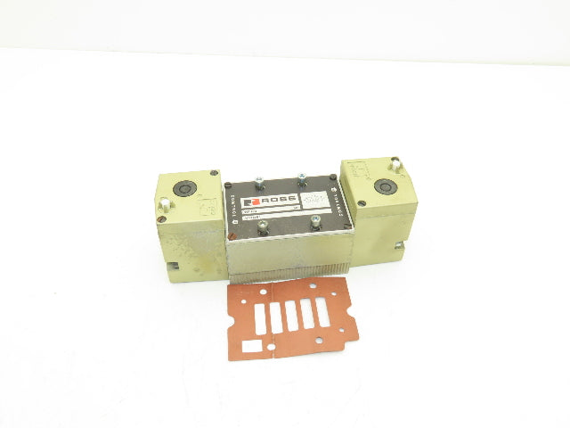 Ross Controls W7077C4332 Pneumatic Dual Solenoid Air Valve 14.5-145psi 110-120v