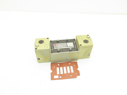 Ross Controls W7077C4332 Pneumatic Dual Solenoid Air Valve 14.5-145psi 110-120v