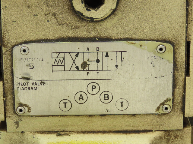 Vickers DG4S4 016C U H 60 Hydraulic Directional Control Solenoid Valve 24VDC