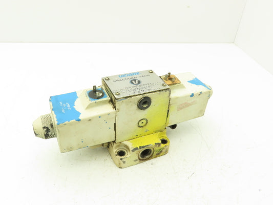 Vickers DG4S4 016C U H 60 Hydraulic Directional Control Solenoid Valve 24VDC
