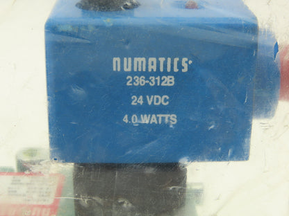 Numatics I22BB400R061D61 Pneumatic Dual Solenoid Valve 145psi 24VDC 5/2-way