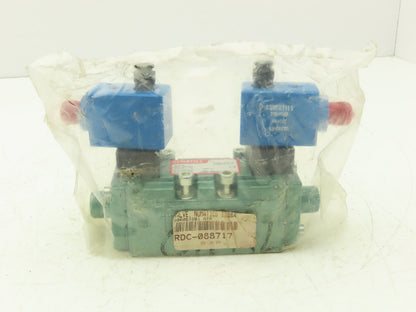 Numatics I22BB400R061D61 Pneumatic Dual Solenoid Valve 145psi 24VDC 5/2-way