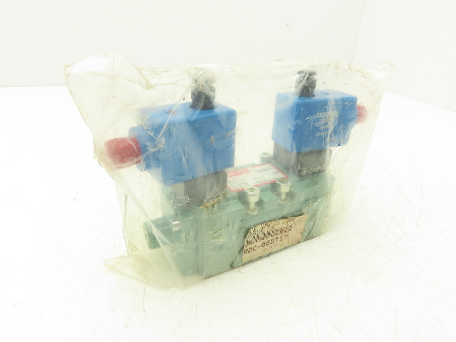 Numatics I22BB400R061D61 Pneumatic Dual Solenoid Valve 145psi 24VDC 5/2-way