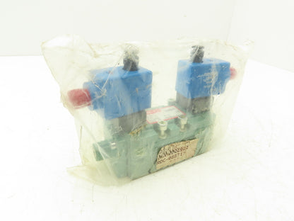 Numatics I22BB400R061D61 Pneumatic Dual Solenoid Valve 145psi 24VDC 5/2-way