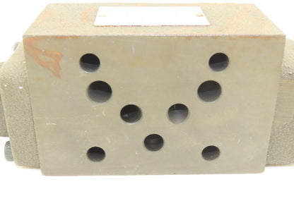 Nachi OCQ-G03-B1C-50 Hydraulic Counter Balance Modular Flow Control Valve