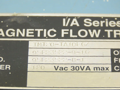 Foxboro IMT20-TA10FGZ Magnetic Flow Transmitter with 3" Flow Meter Tube