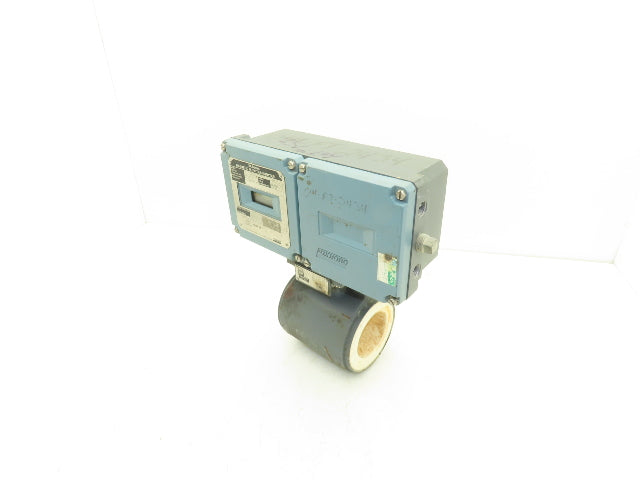 Foxboro IMT20-TA10FGZ Magnetic Flow Transmitter with 3" Flow Meter Tube Damage