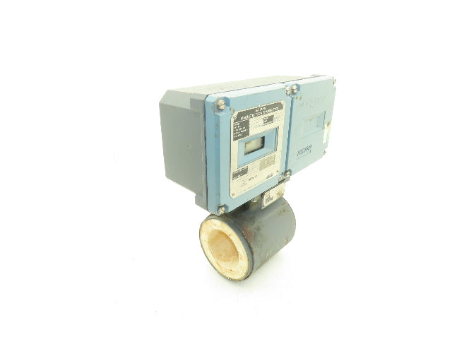 Foxboro IMT20-TA10FGZ Magnetic Flow Transmitter with 3" Flow Meter Tube Damage