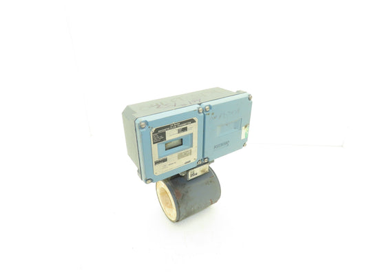 Foxboro IMT20-TA10FGZ Magnetic Flow Transmitter with 3" Flow Meter Tube Damage